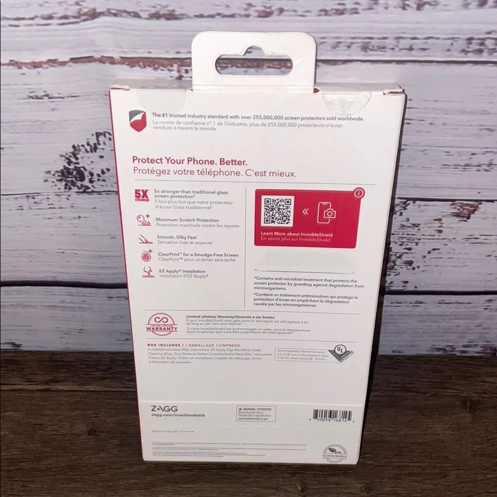InvisibleShield Glass Elite Screen Protector for iPhone 14 Plus - Clear